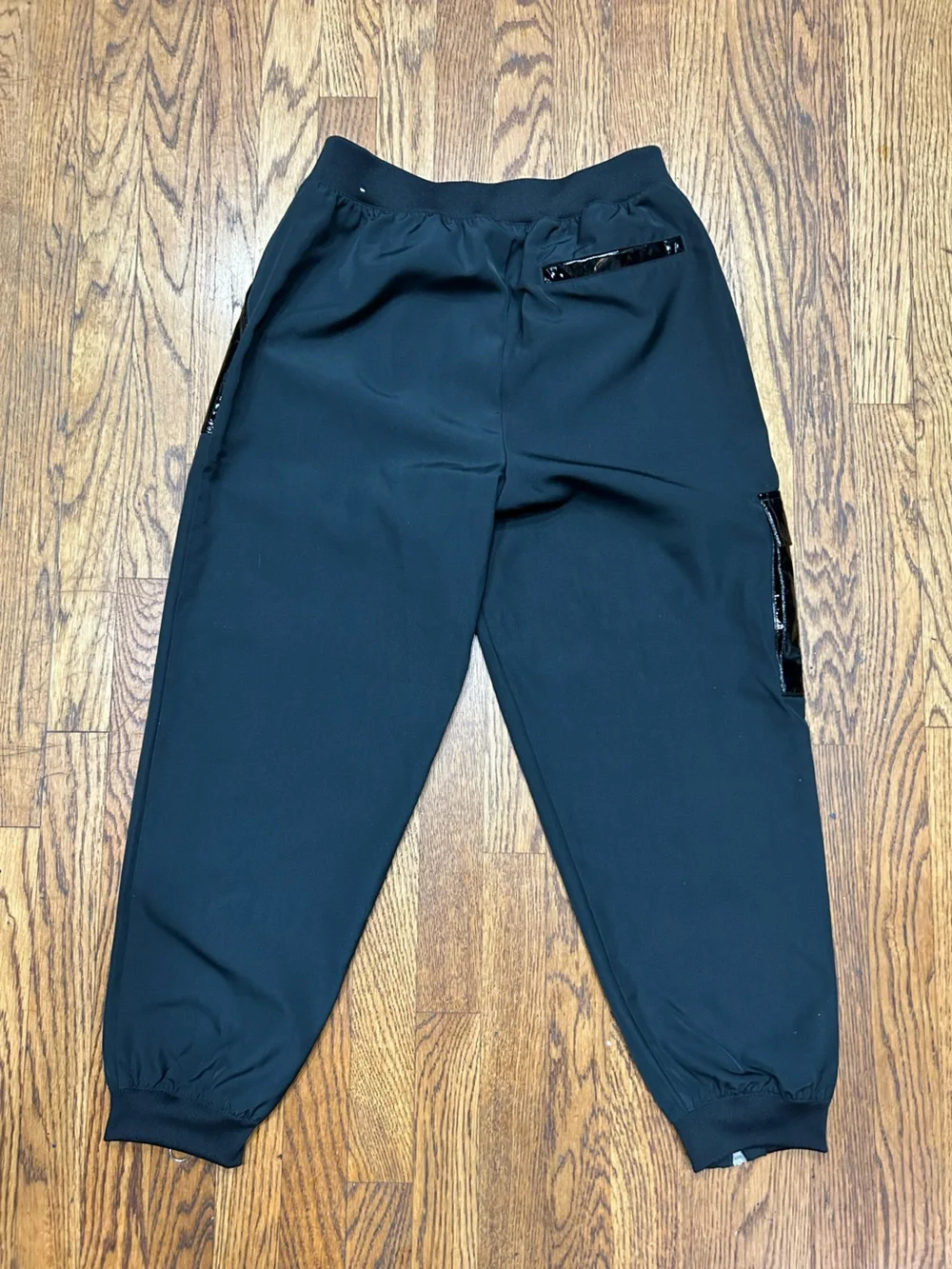 Nike Sportswear Icon Clash Cropped Jogger Pants Size Small Black 25” Inseam